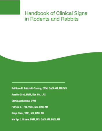 Handbook of Clincal Signs in Rodents and Rabbits (cover page)