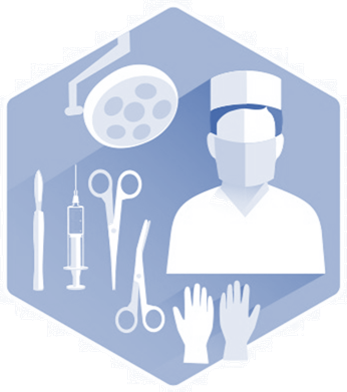 Surgery Icon (Blue)